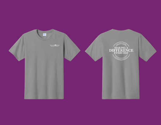 "Making a Difference Everyday" Silver T-shirt